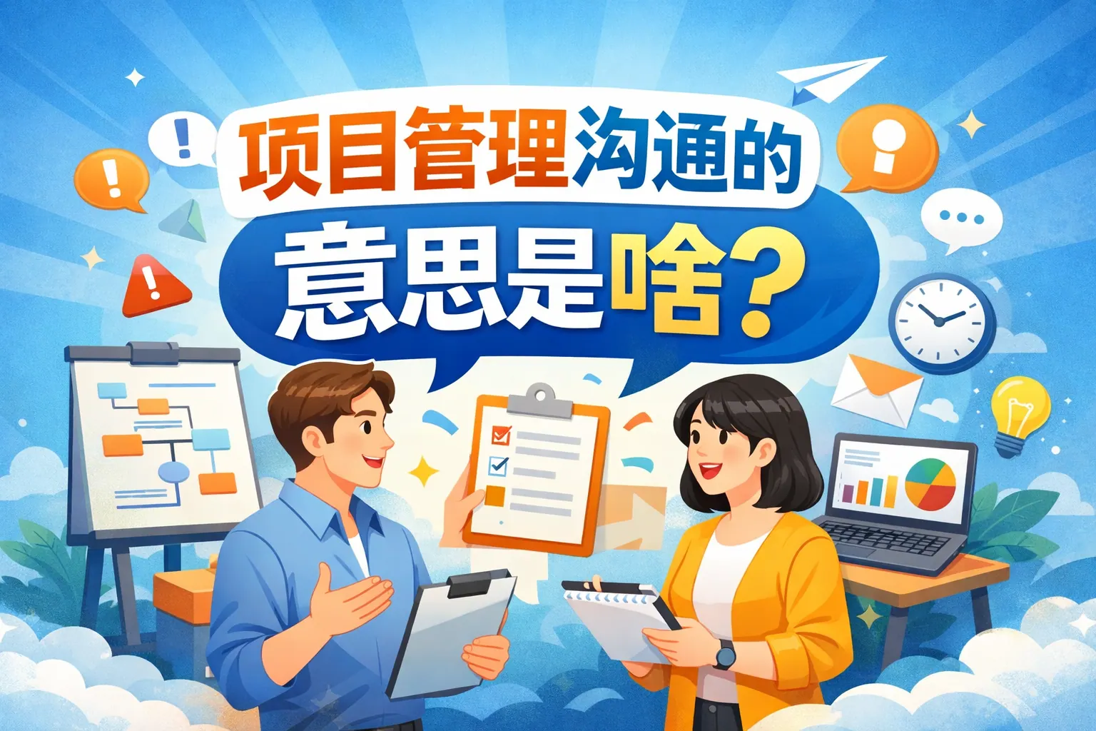 项目管理沟通的意思是啥