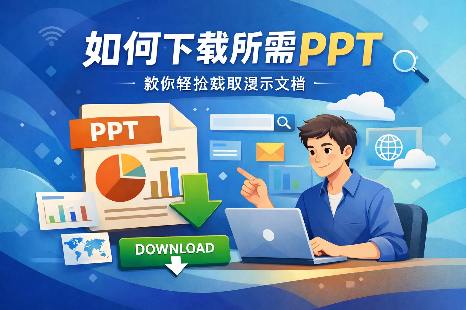 如何下载所需ppt