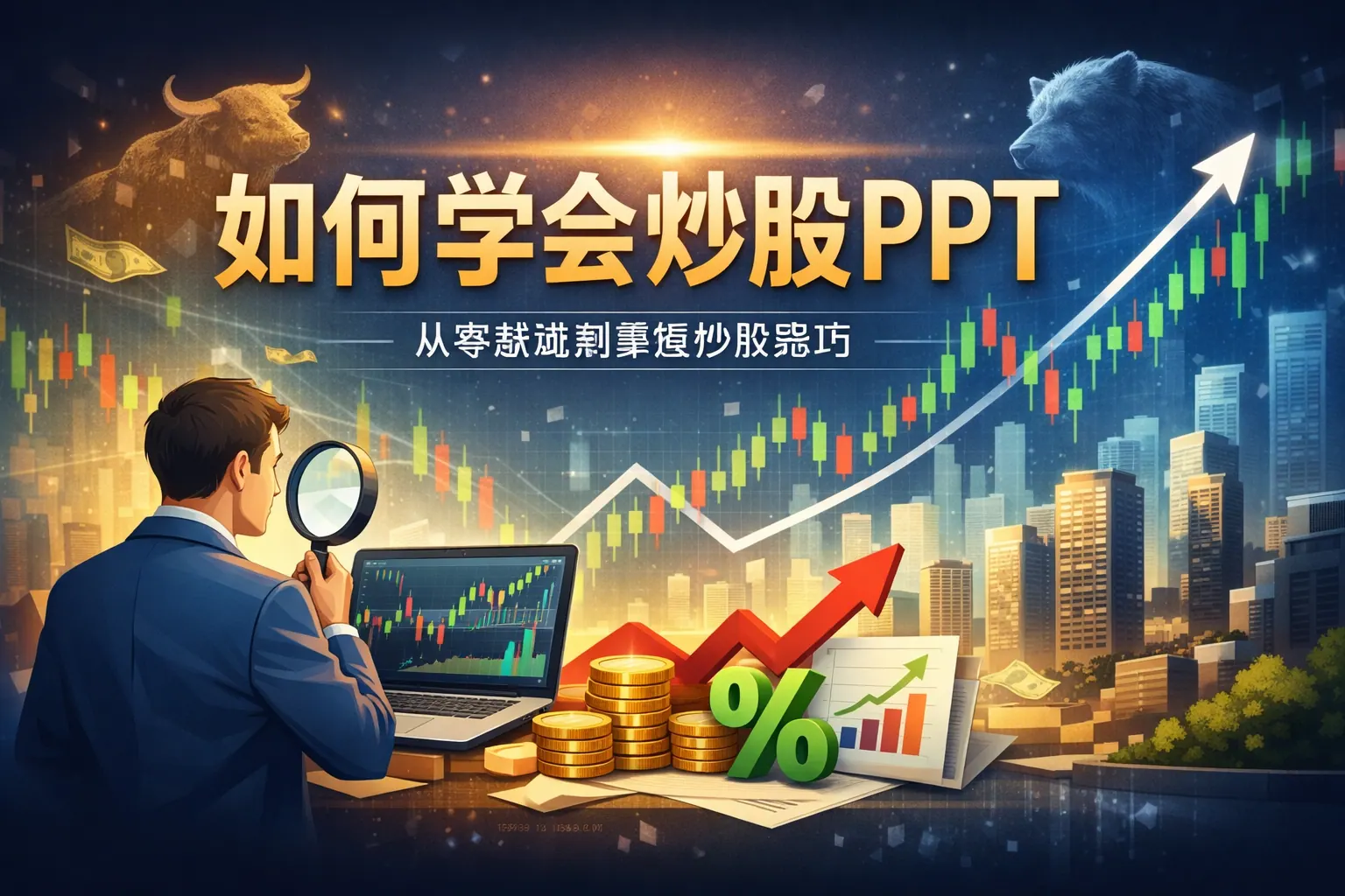 如何学会炒股ppt