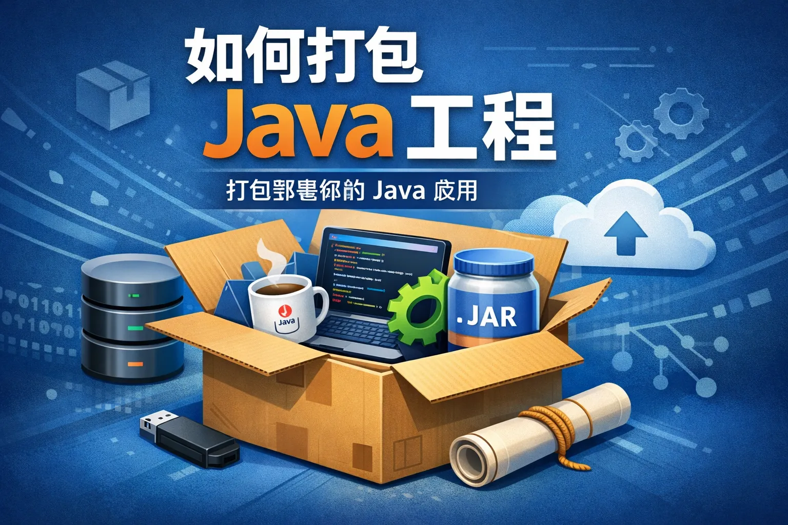 如何打包java工程