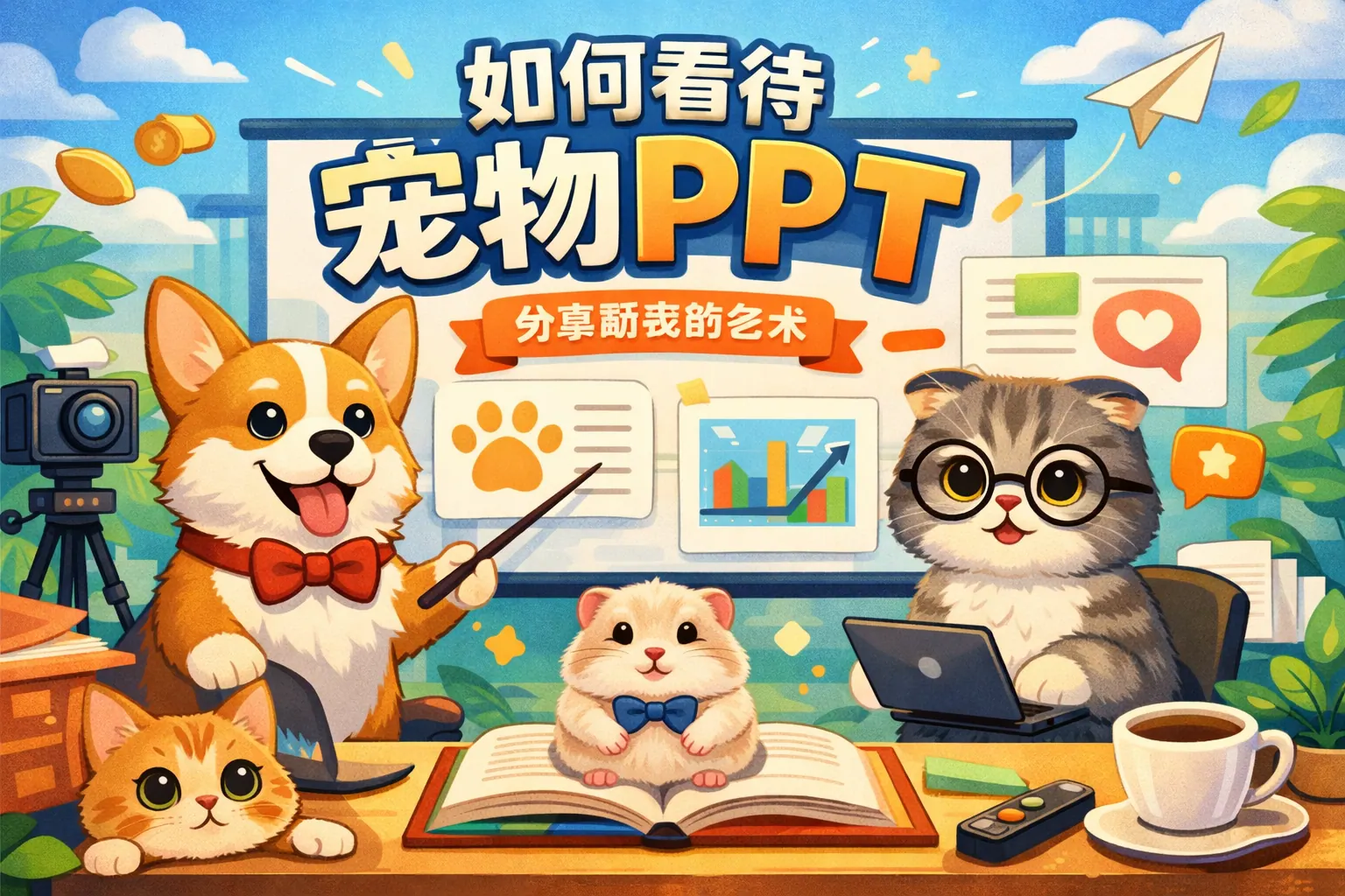 如何看待宠物ppT
