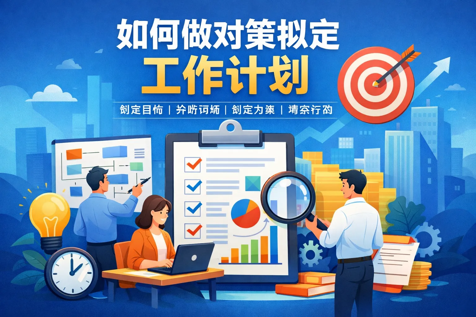 如何做对策拟定工作计划