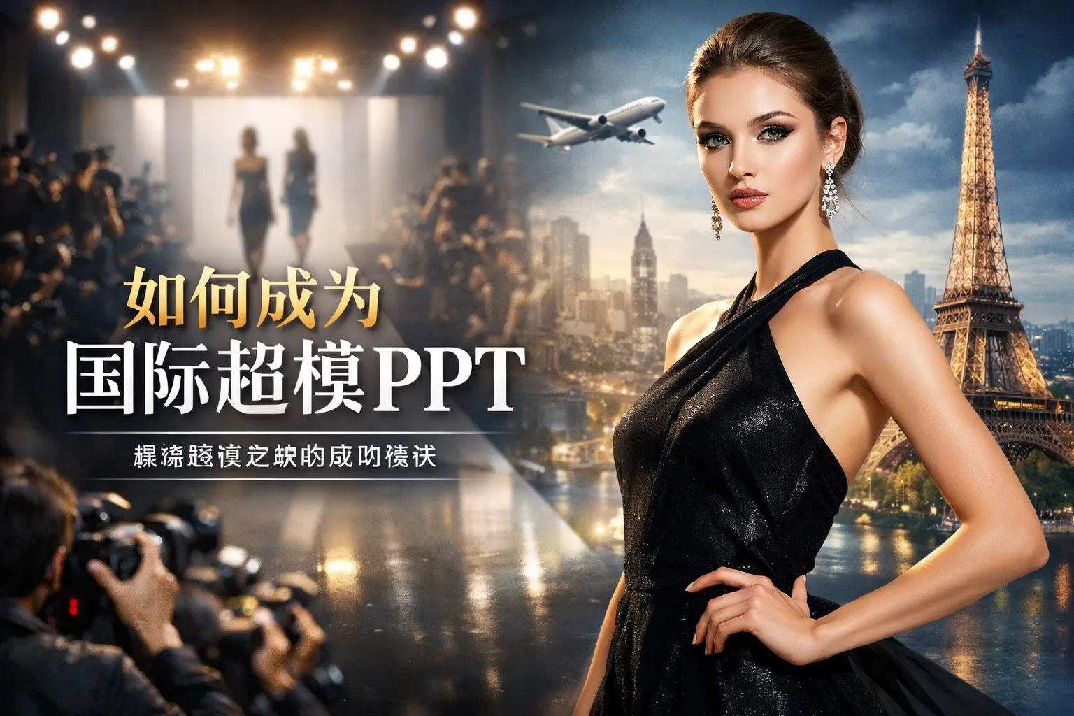 如何成为国际超模PPT
