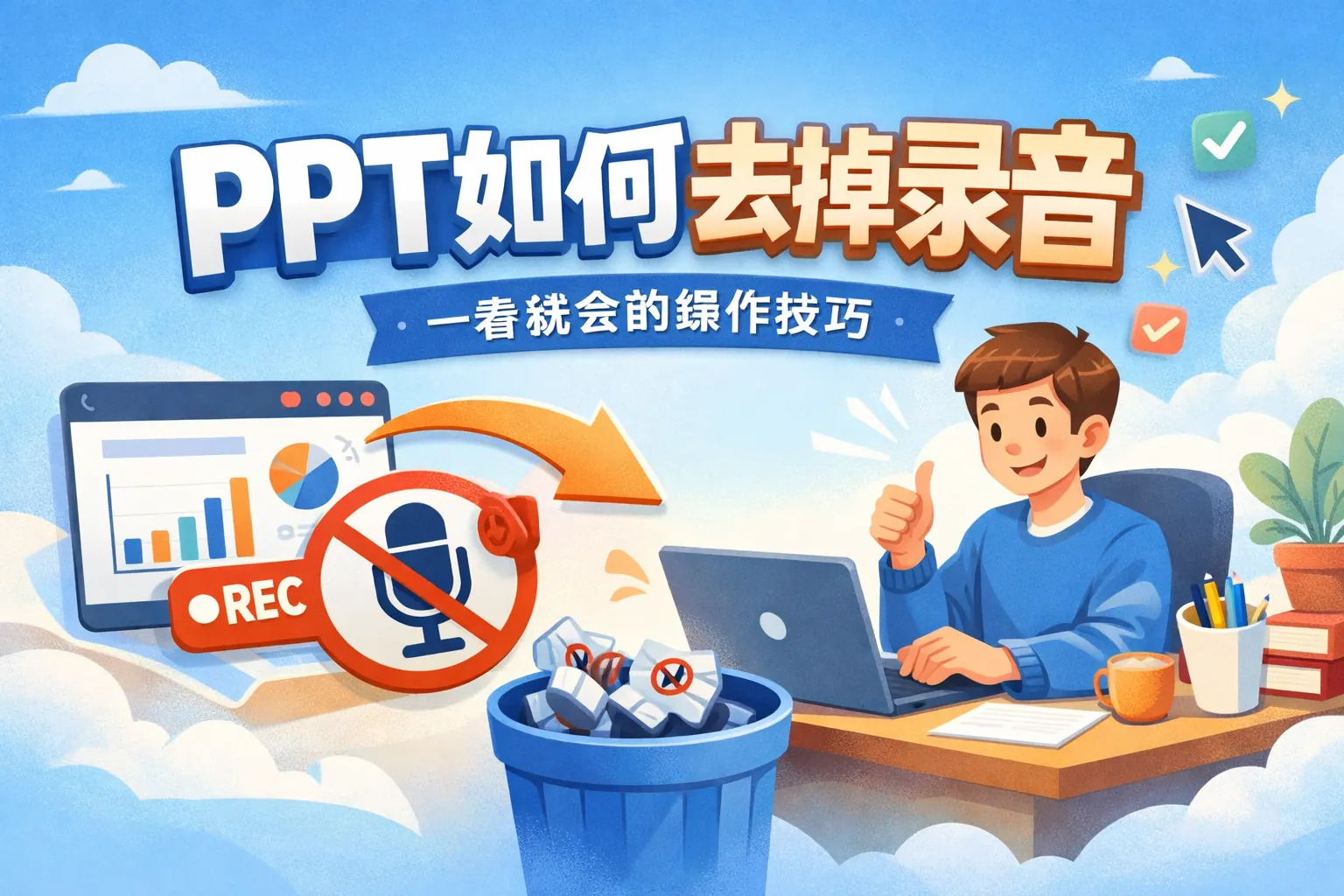 ppt如何去掉录音