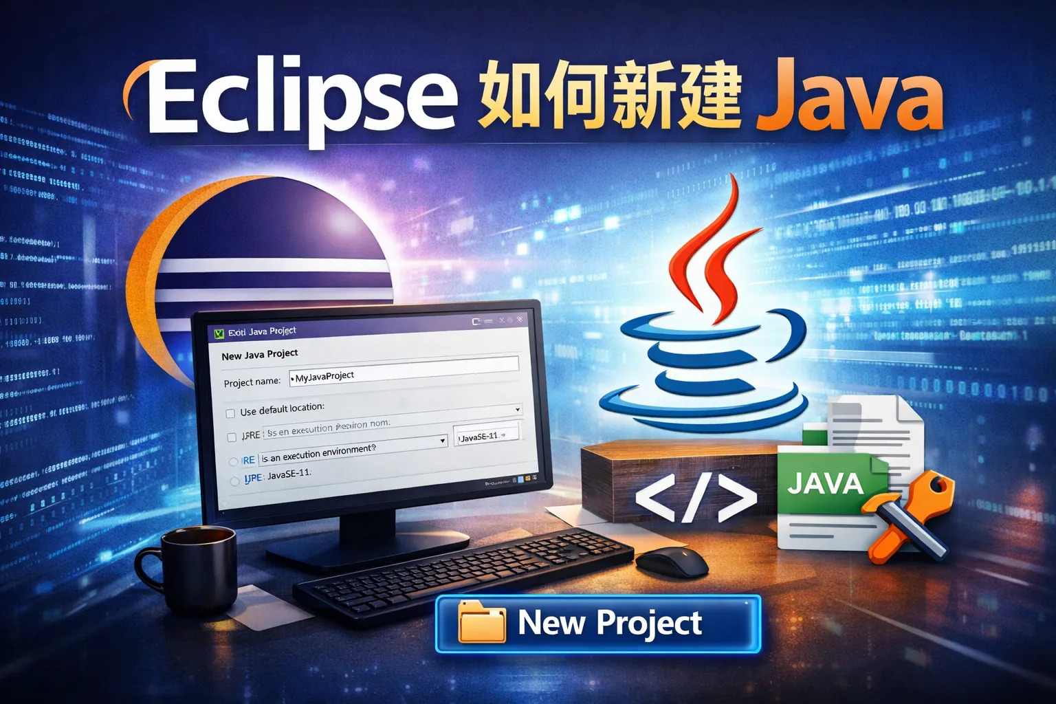 eclips如何新建java