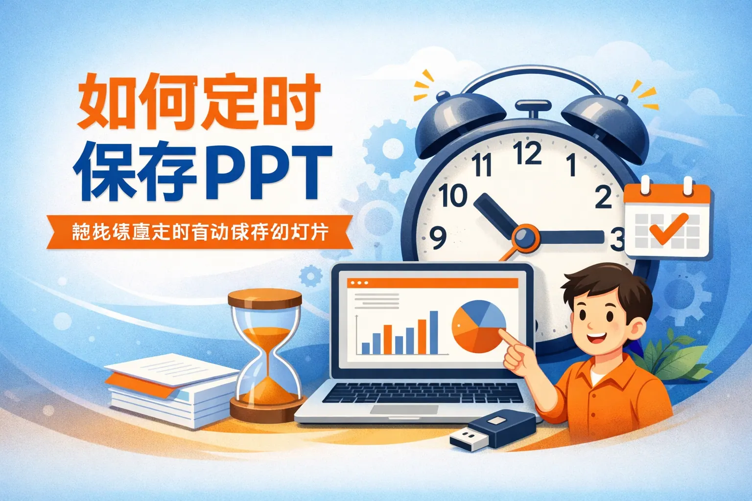 如何定时保存ppt