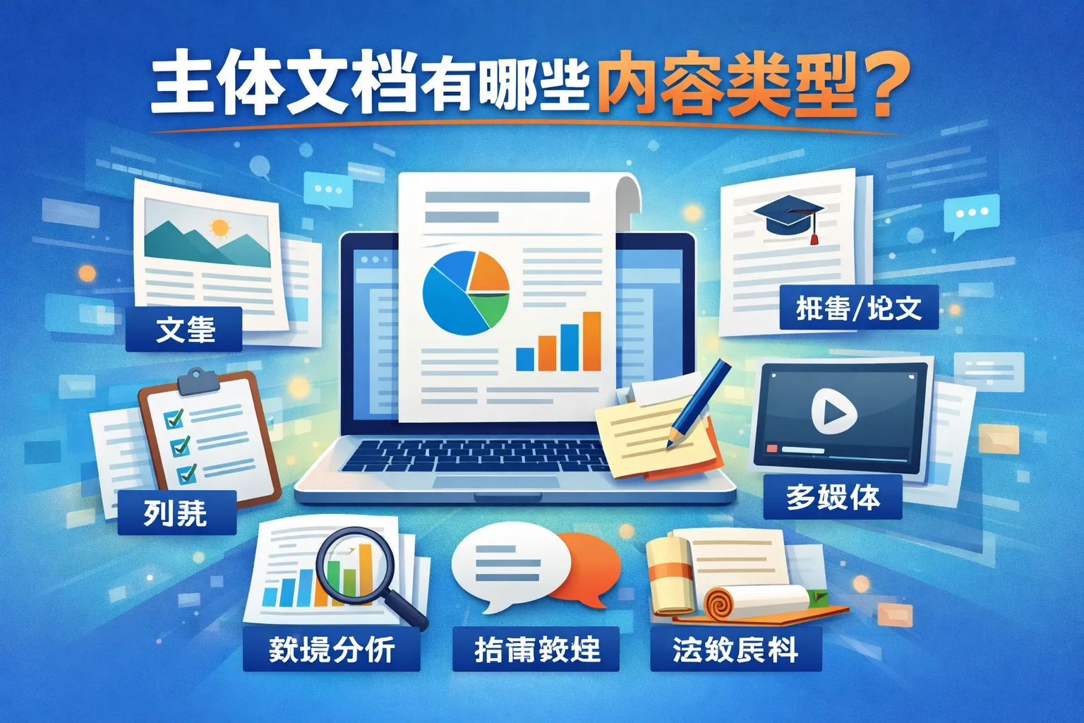 主体文档有哪些内容类型