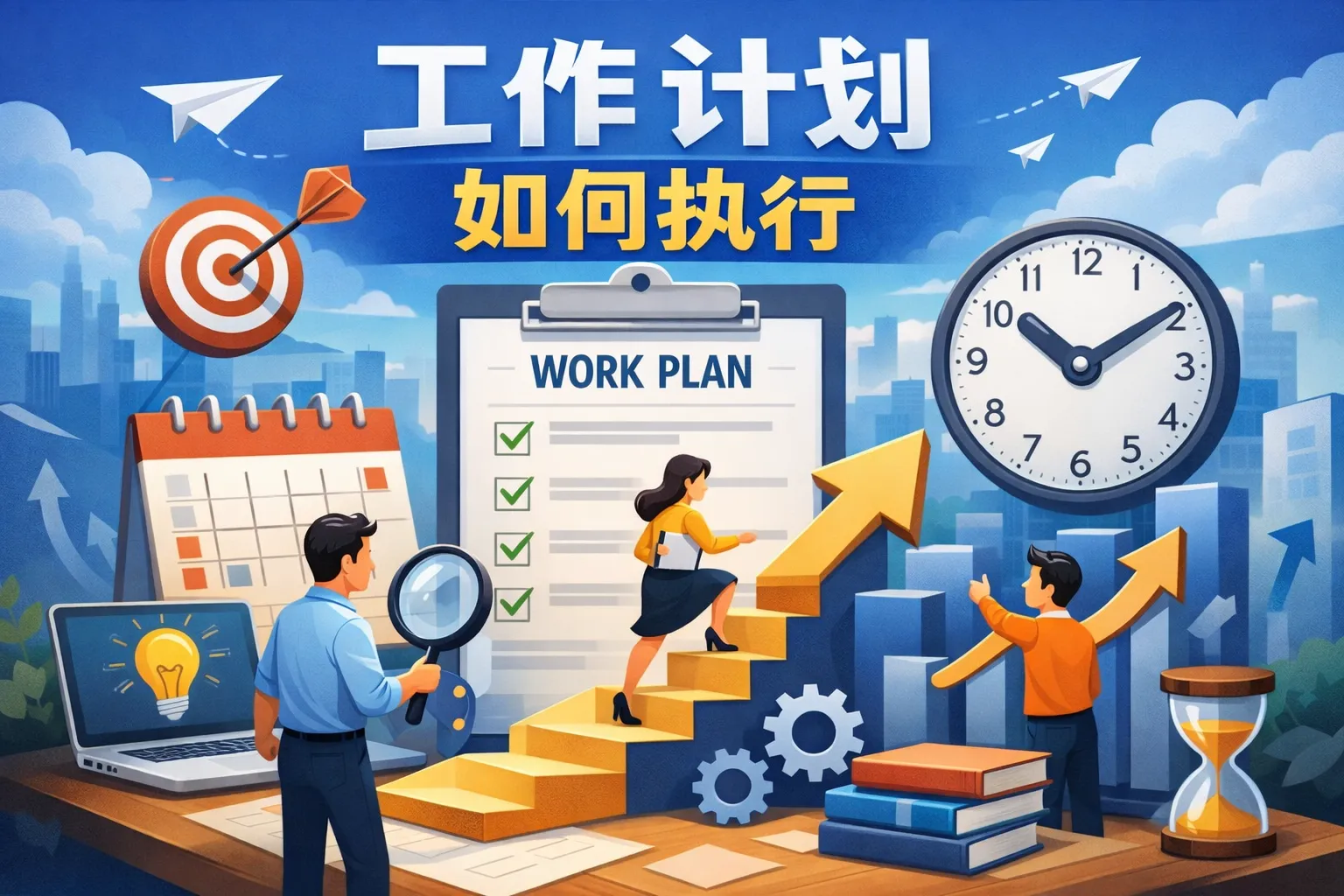 工作计划 如何执行
