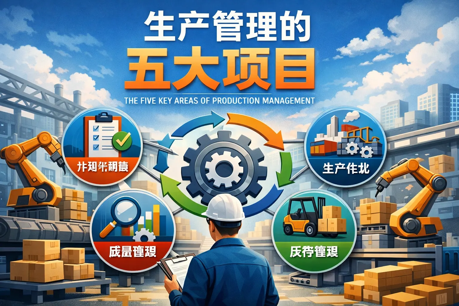 生产管理的五大项目是