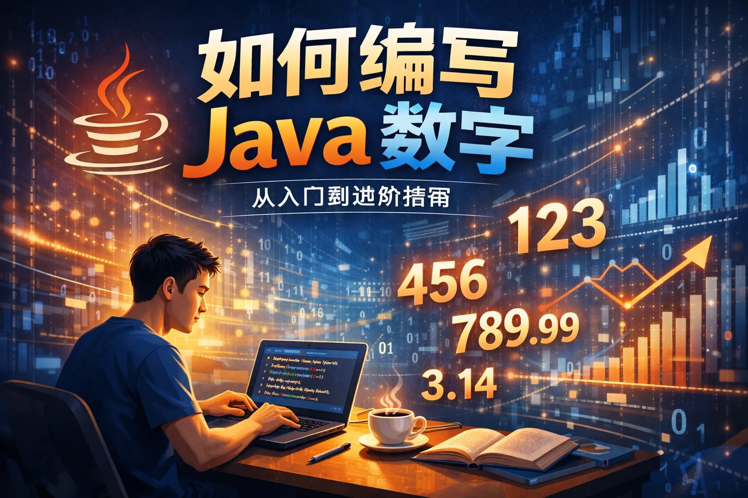 如何编写java数字
