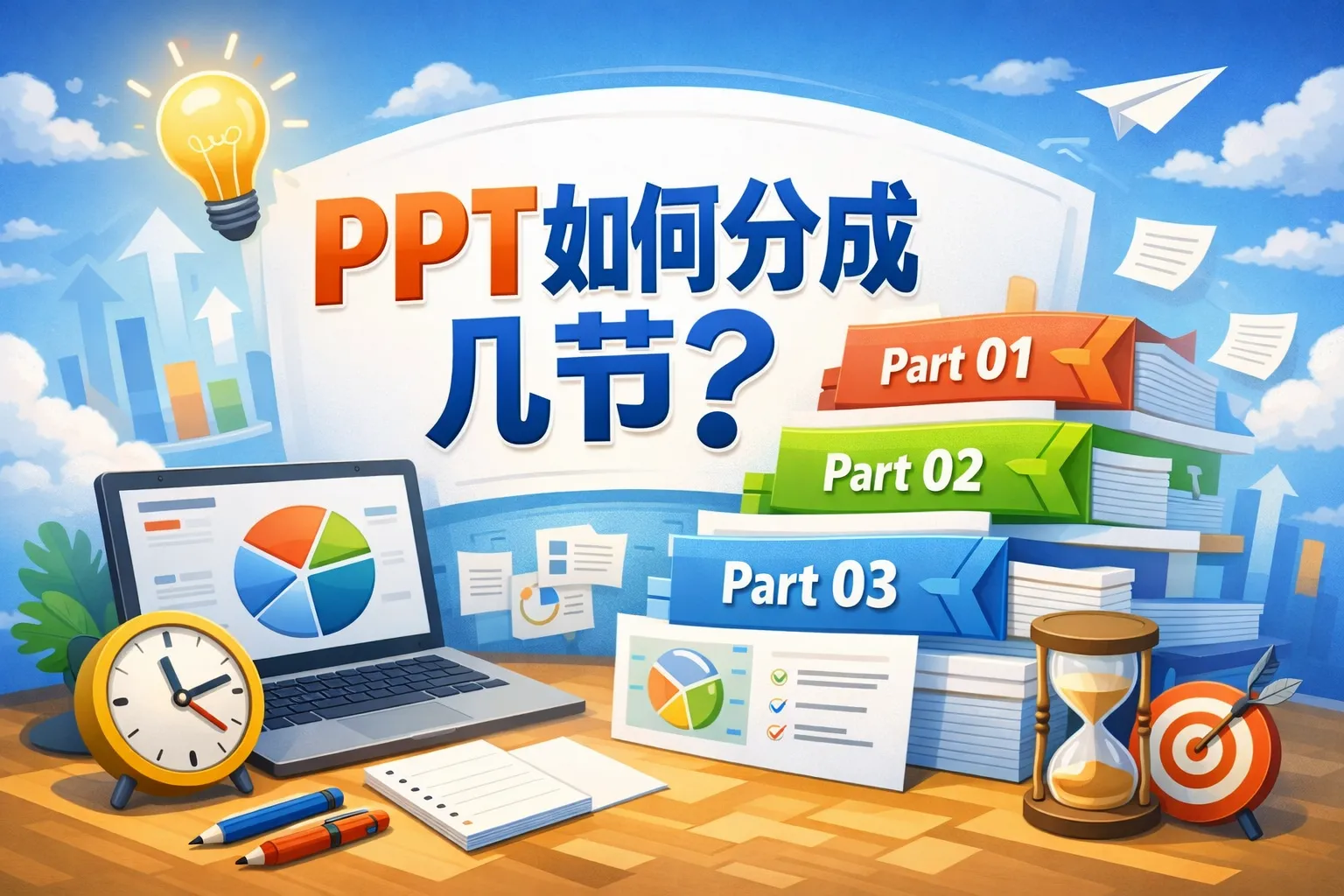 ppt如何分成几节