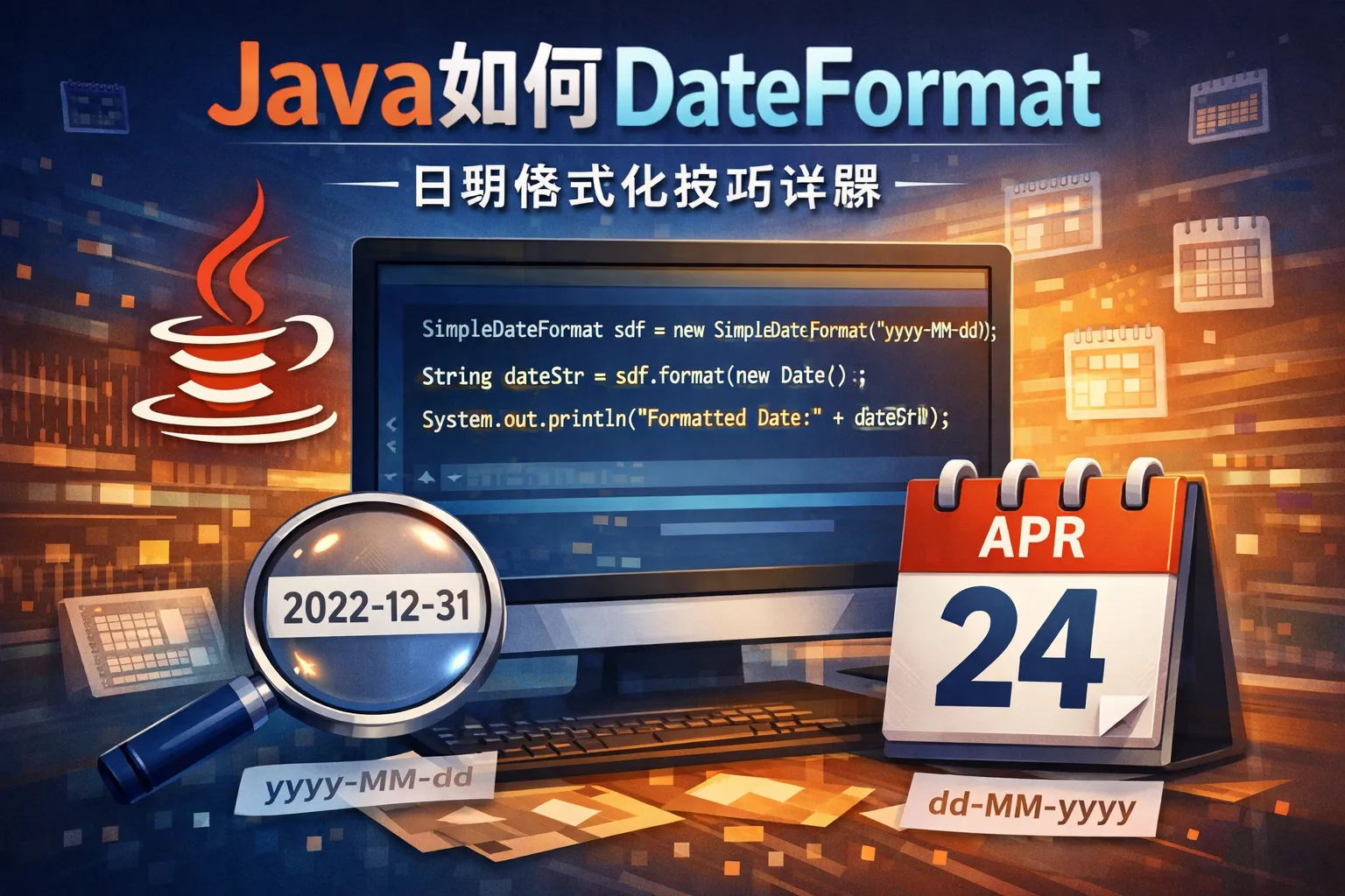 Java如何dateformat