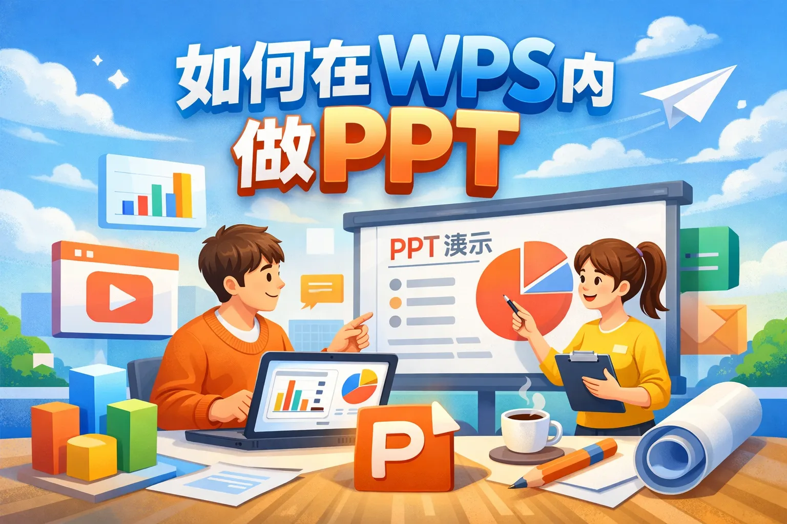 如何在wps内做ppt