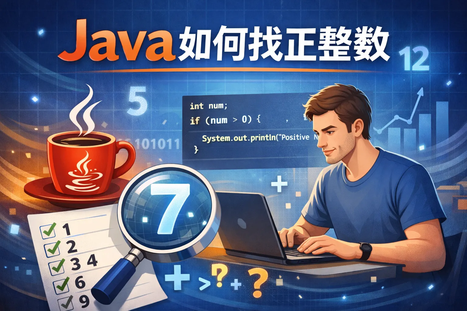 java如何找正整数