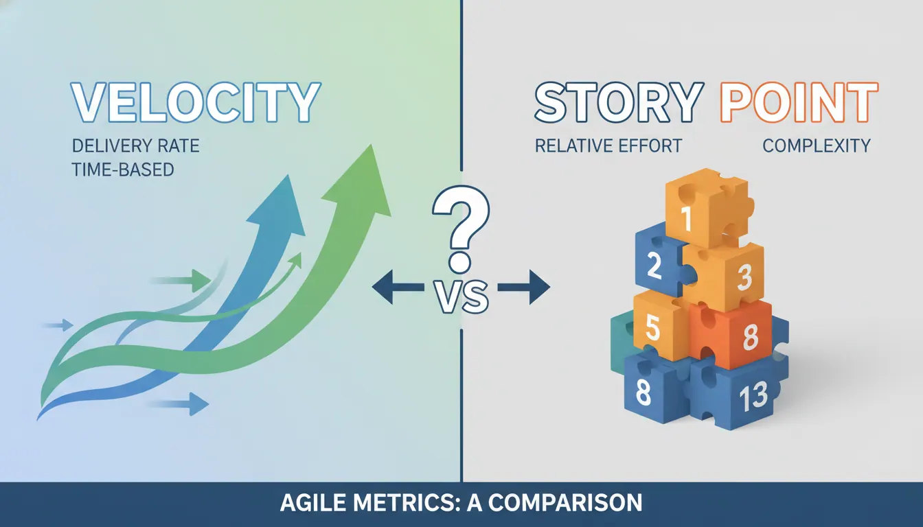 敏捷开发中的Velocity和Story Point有什么区别?适用场景对比