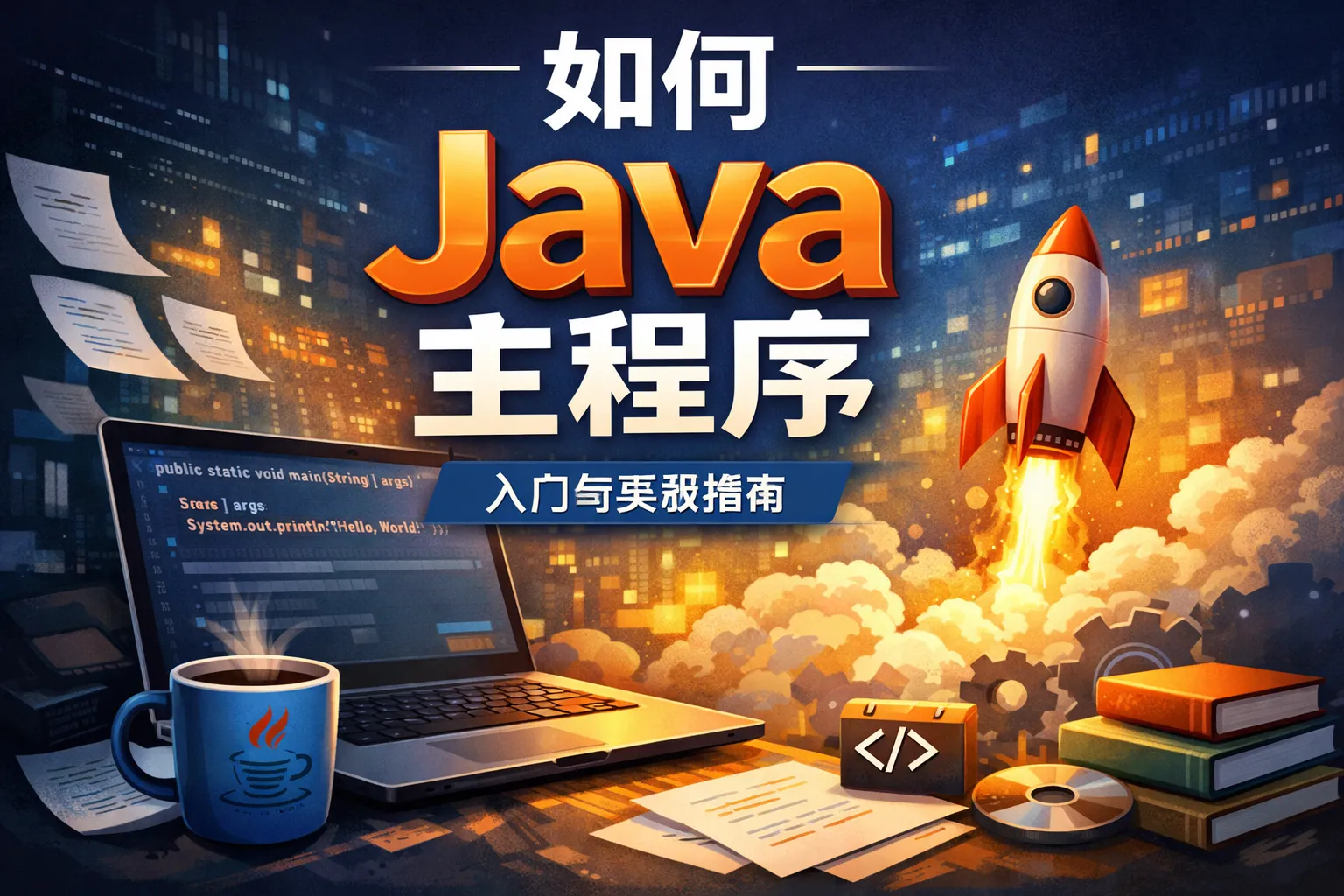 如何java主程序