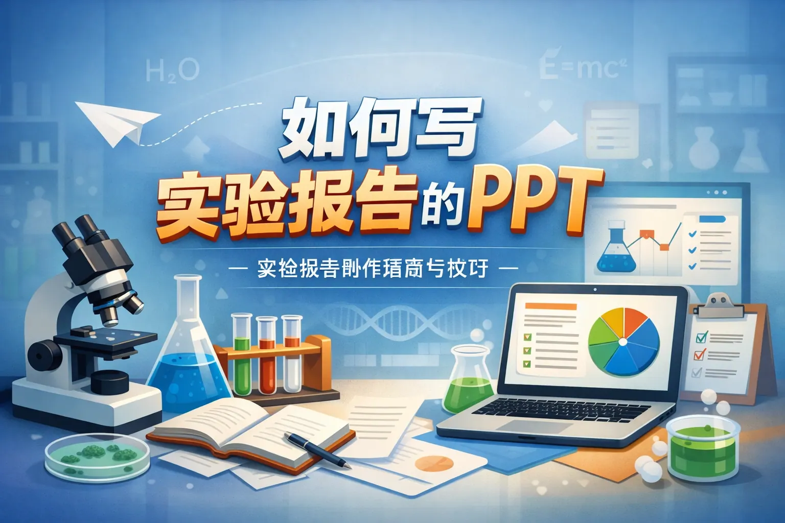 如何写实验报告的ppt