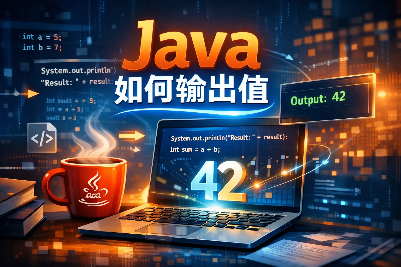 java如何输出值