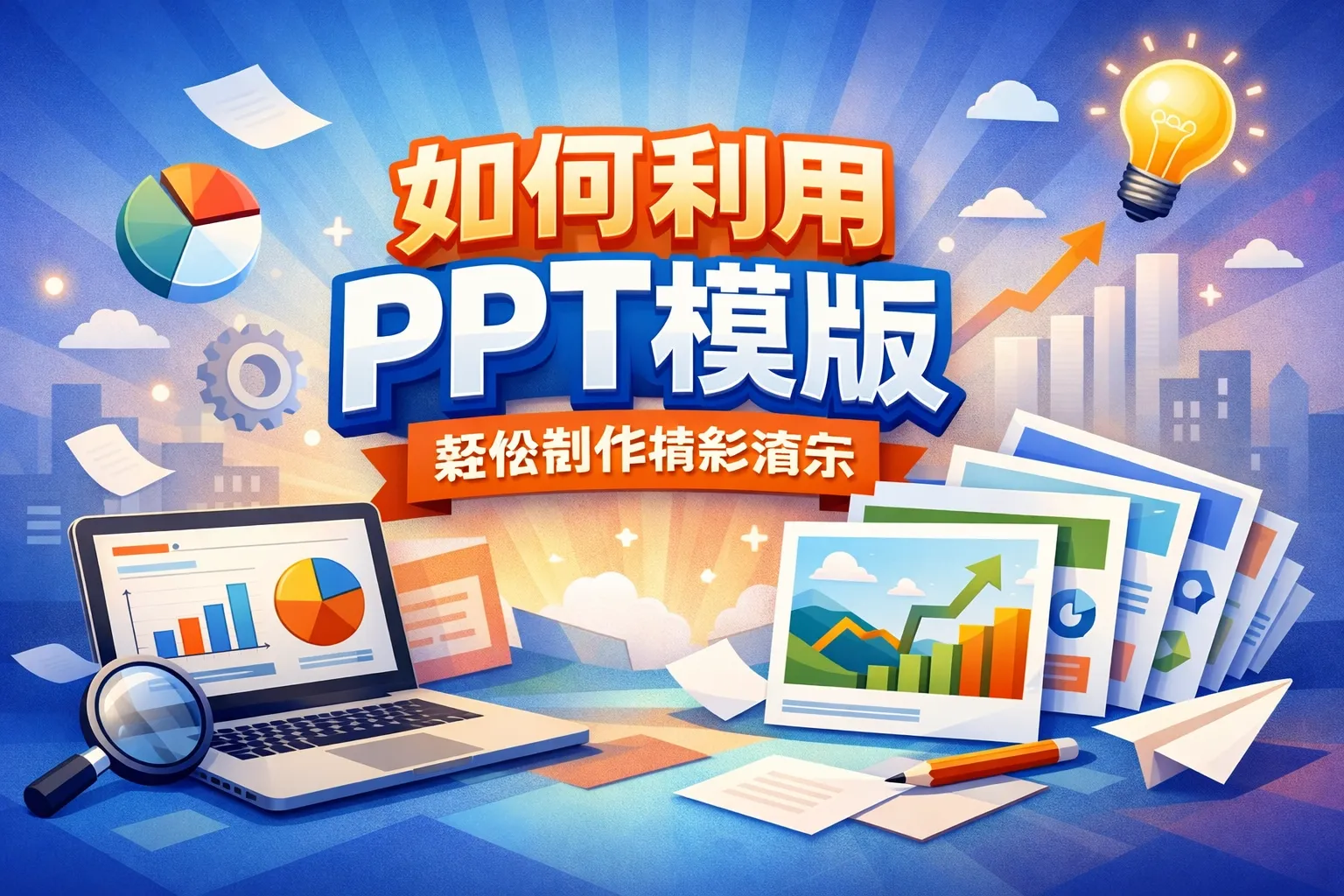如何利用ppt模版