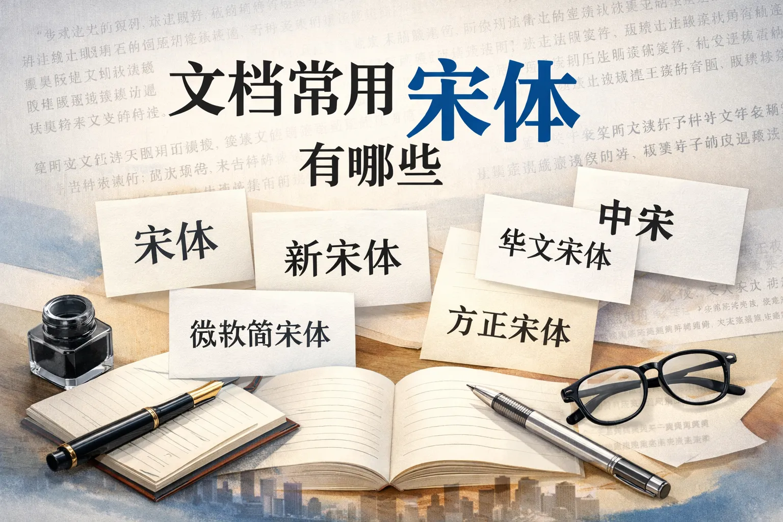 文档常用宋体有哪些