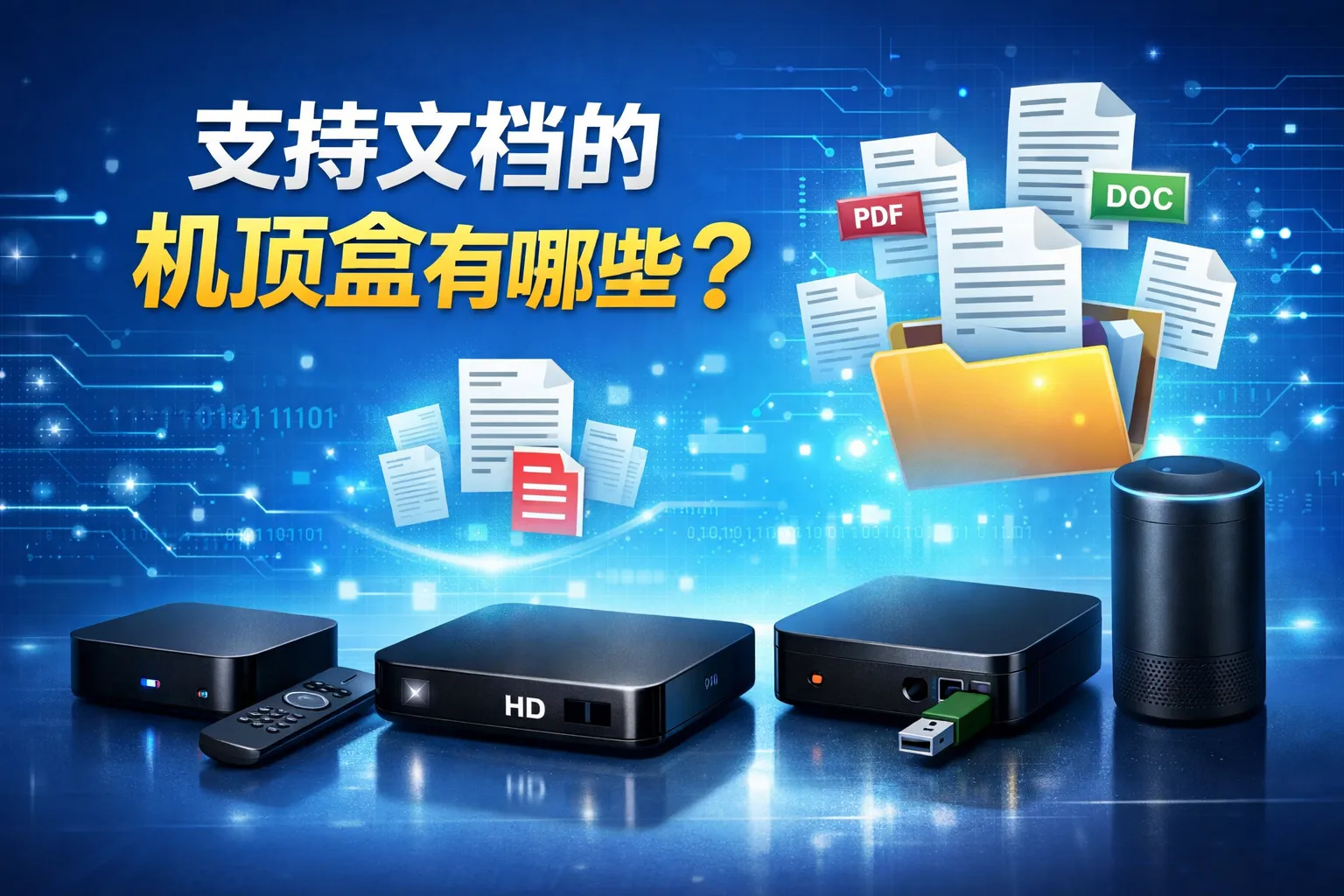 支持文档的机顶盒有哪些