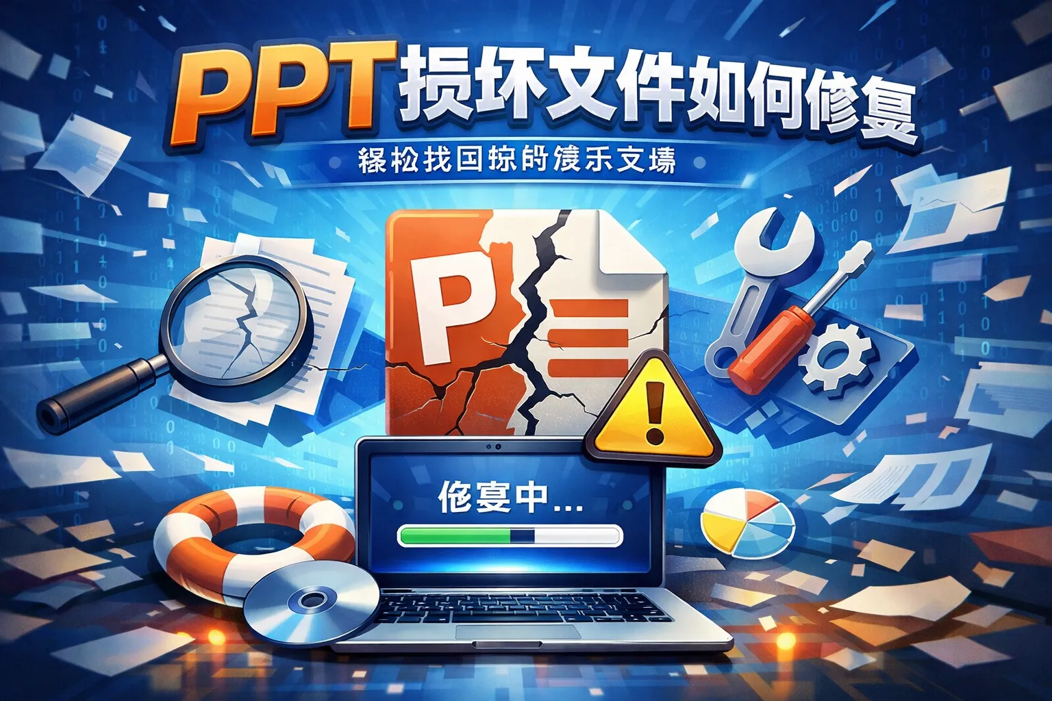 ppt损坏文件如何修复