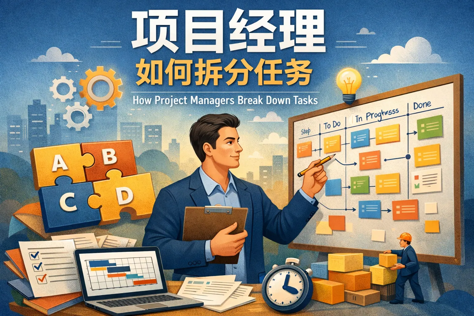 项目经理如何拆分任务