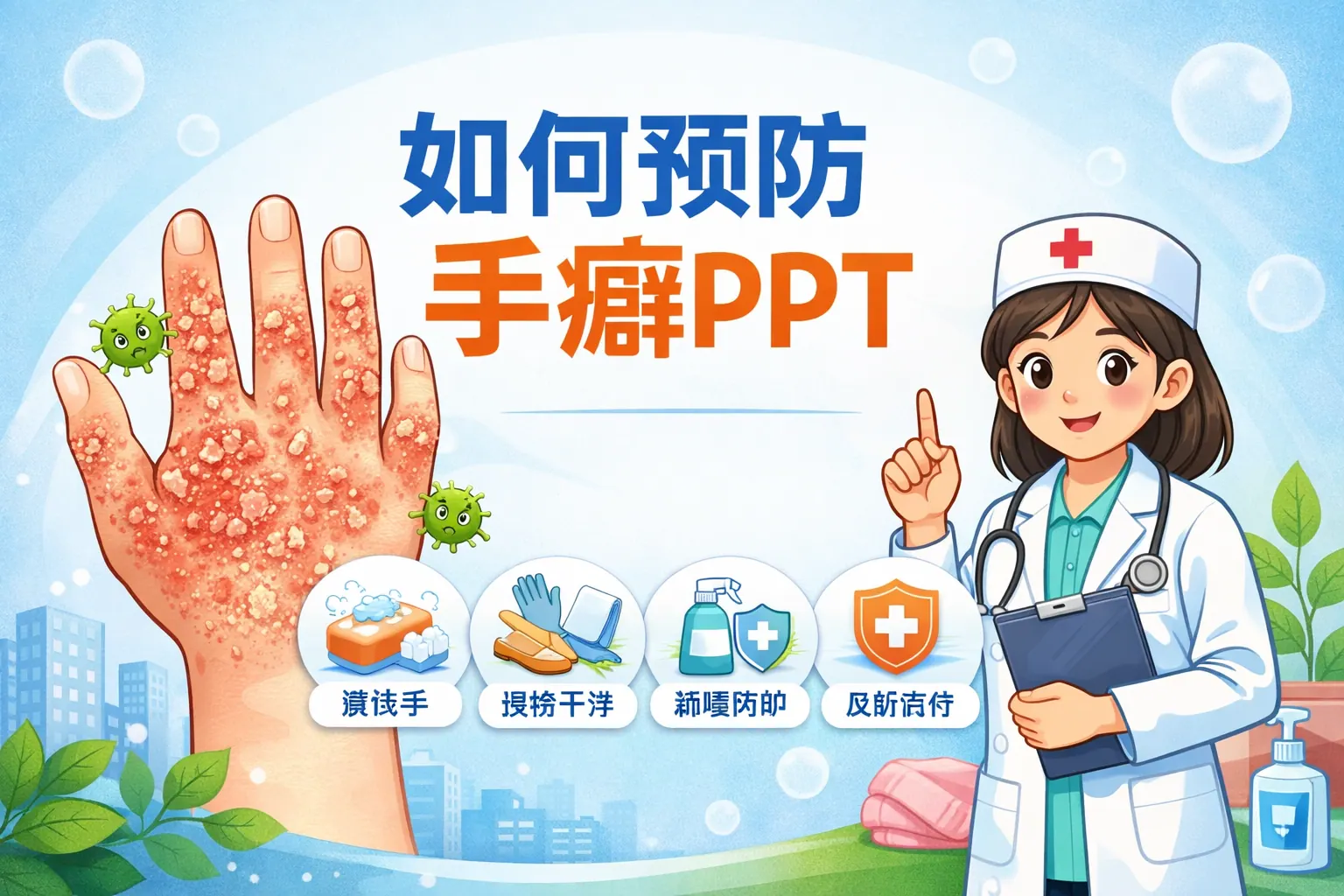 如何预防手癣ppt