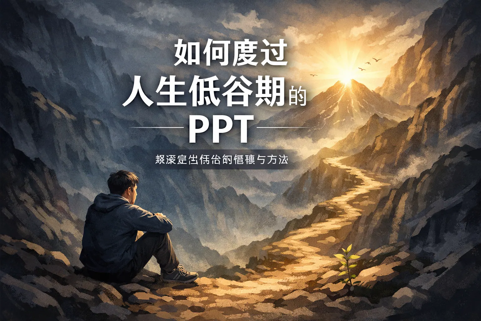 如何度过人生低谷期的ppt