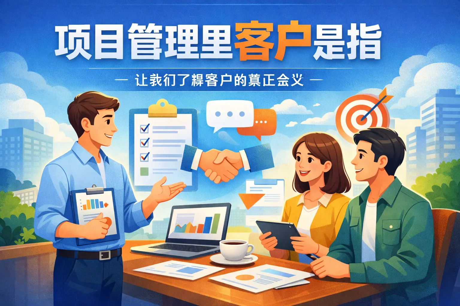 项目管理里客户是指