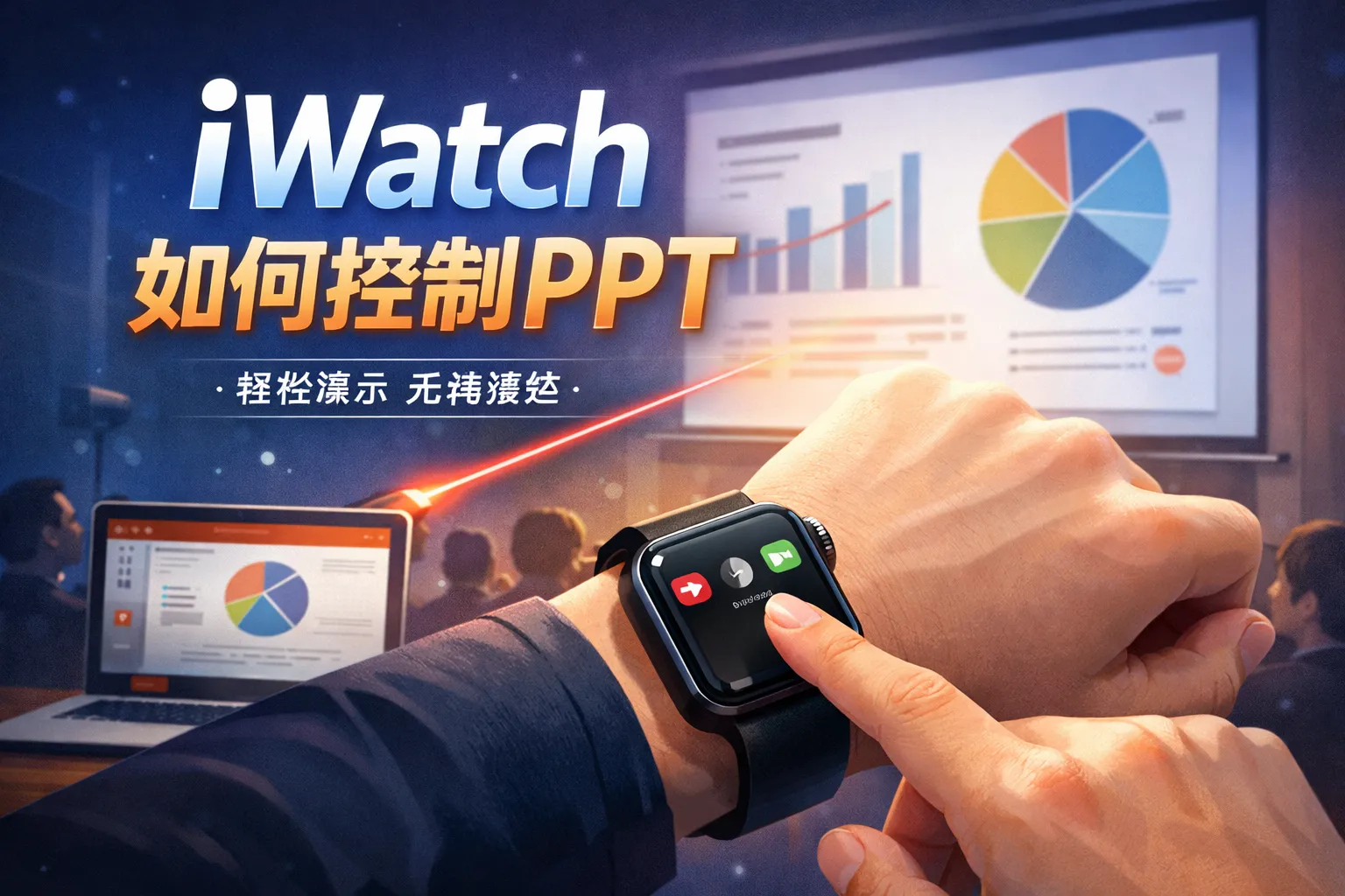 iwatch如何控制ppt