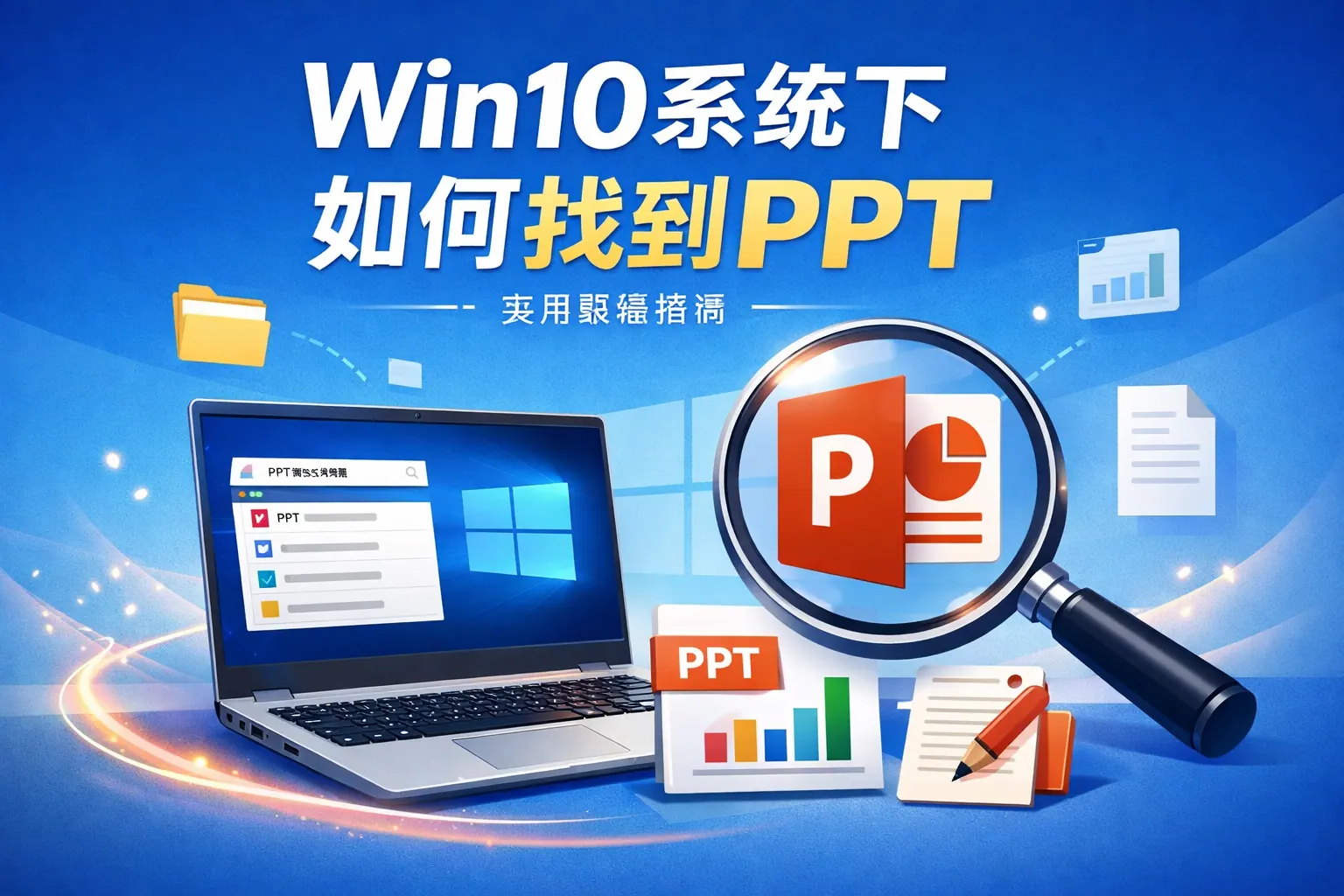 win10系统下如何找到ppt