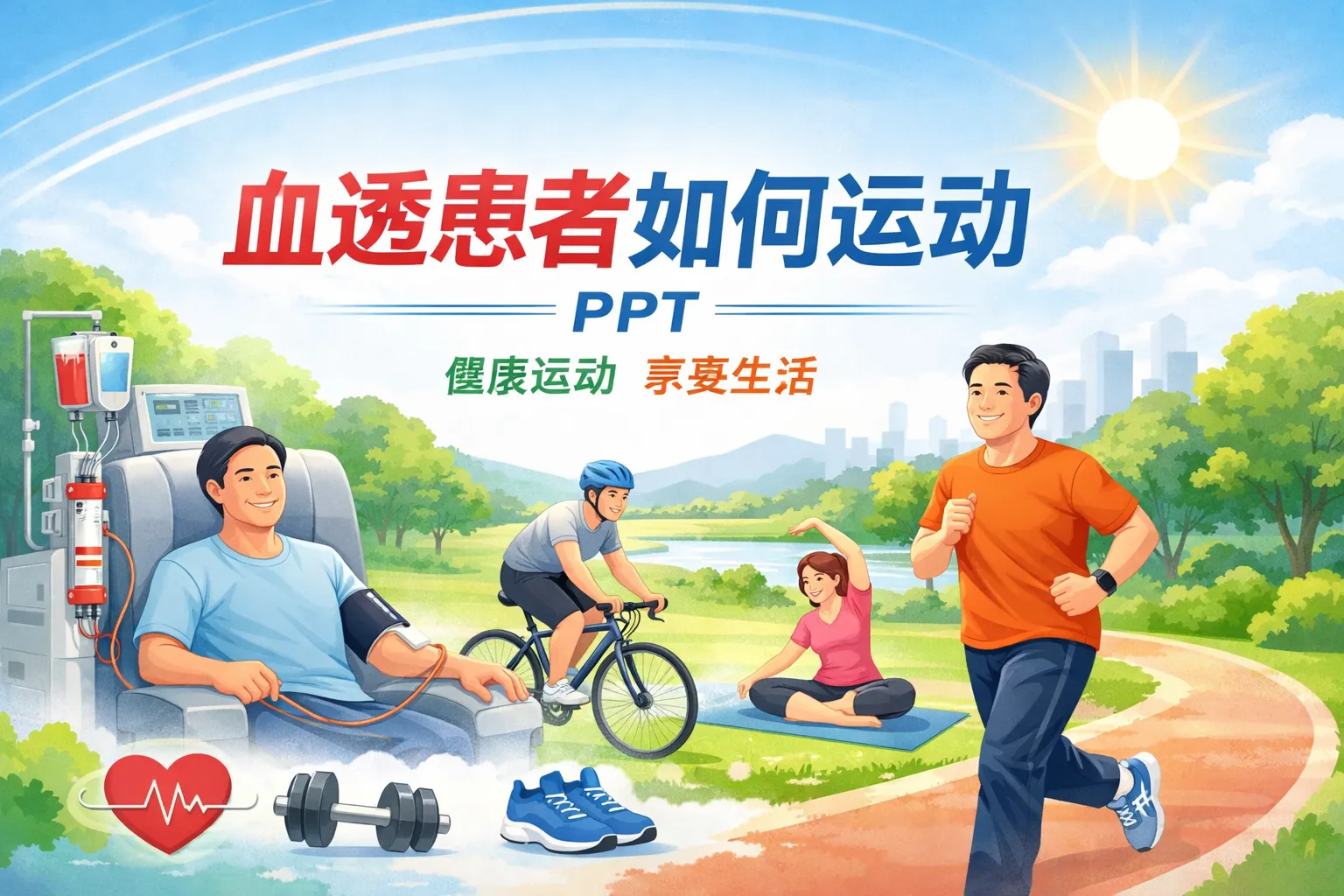 血透患者如何运动ppt