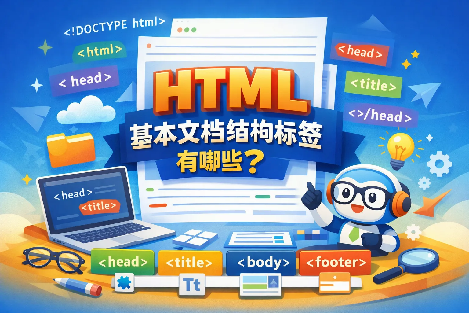 html基本文档结构标签有哪些