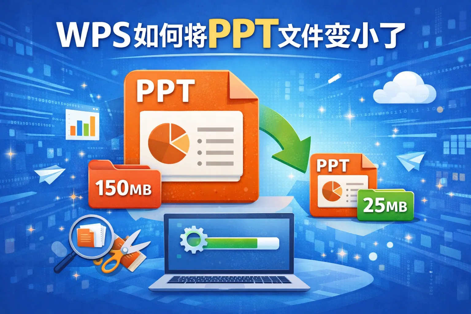 wps如何将ppt文件变小了