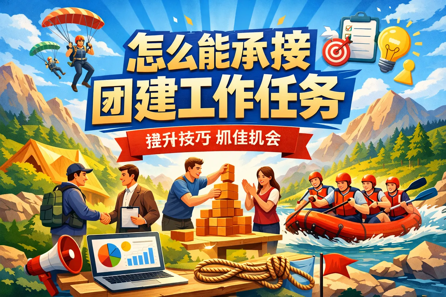 怎么能承接团建工作任务