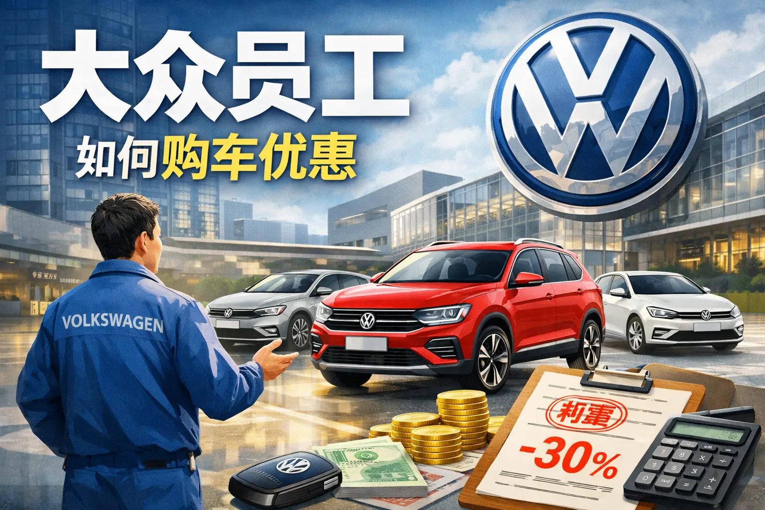 大众员工如何购车优惠