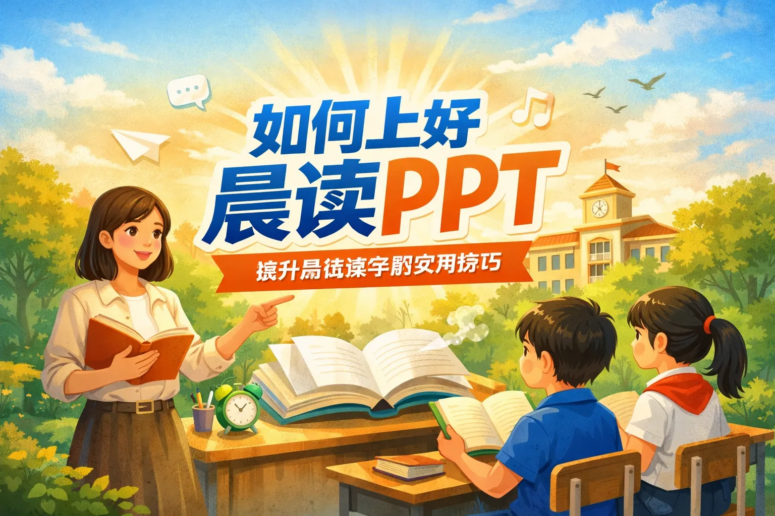 如何上好晨读ppt