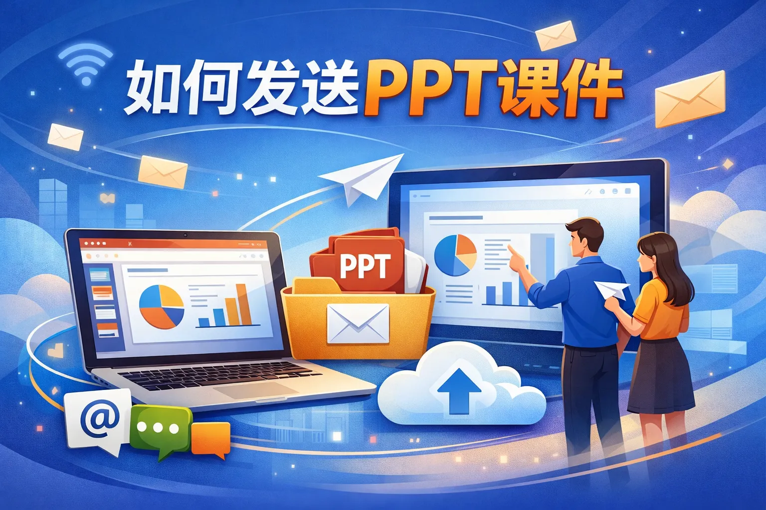 如何发送ppt课件