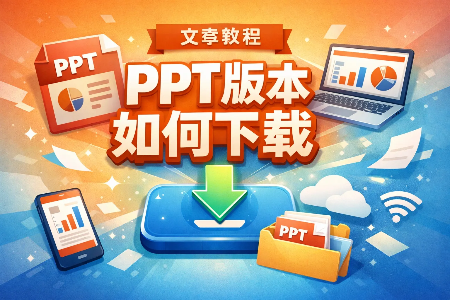 ppt版本如何下载