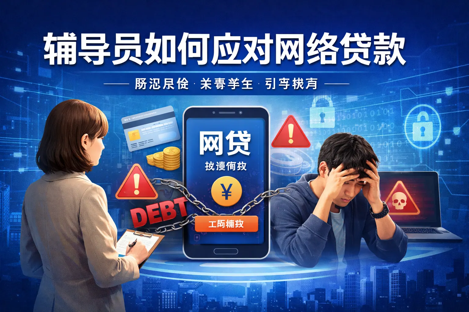 辅导员如何应对网络贷款ppt