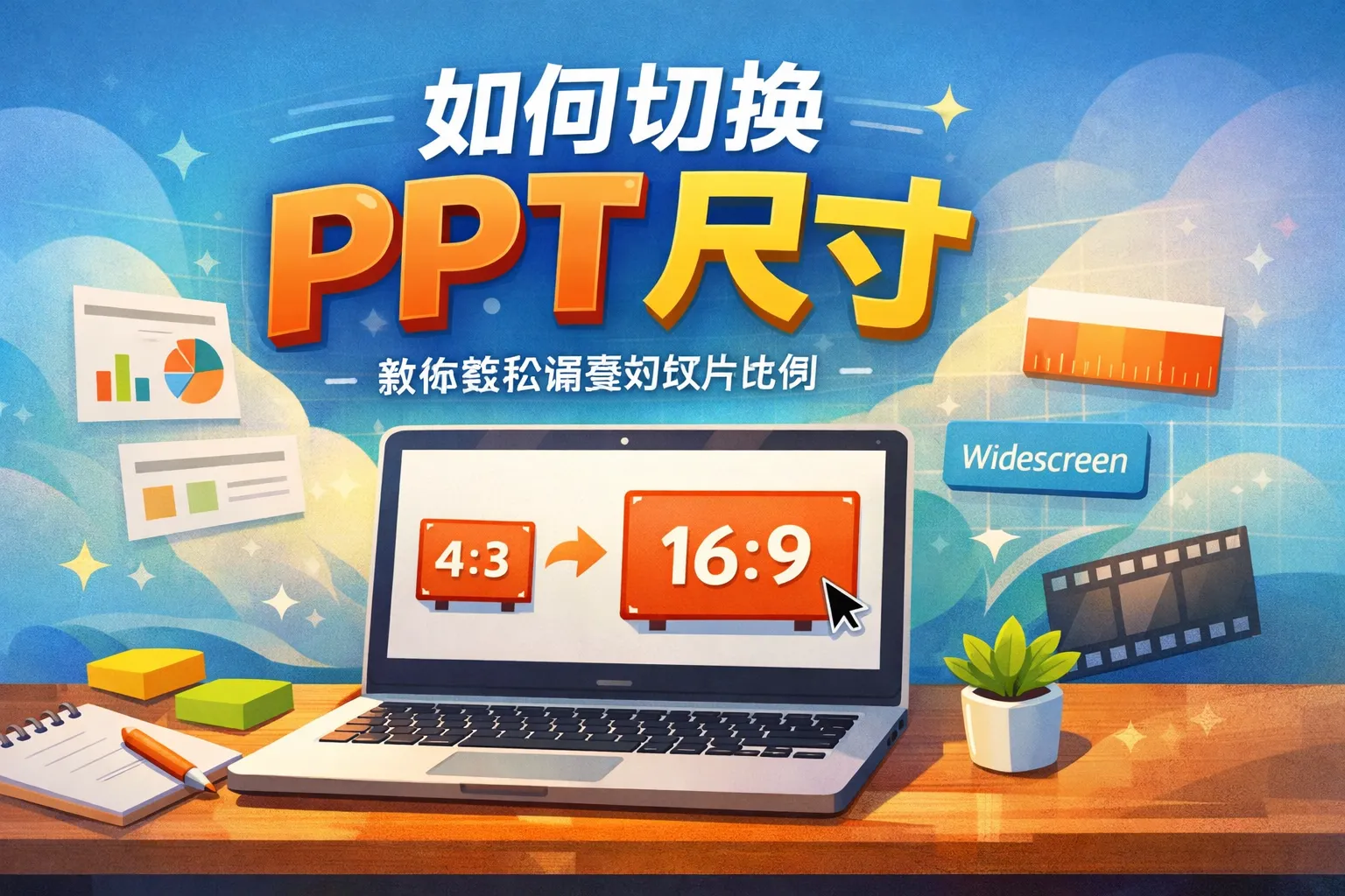 如何切换ppt尺寸