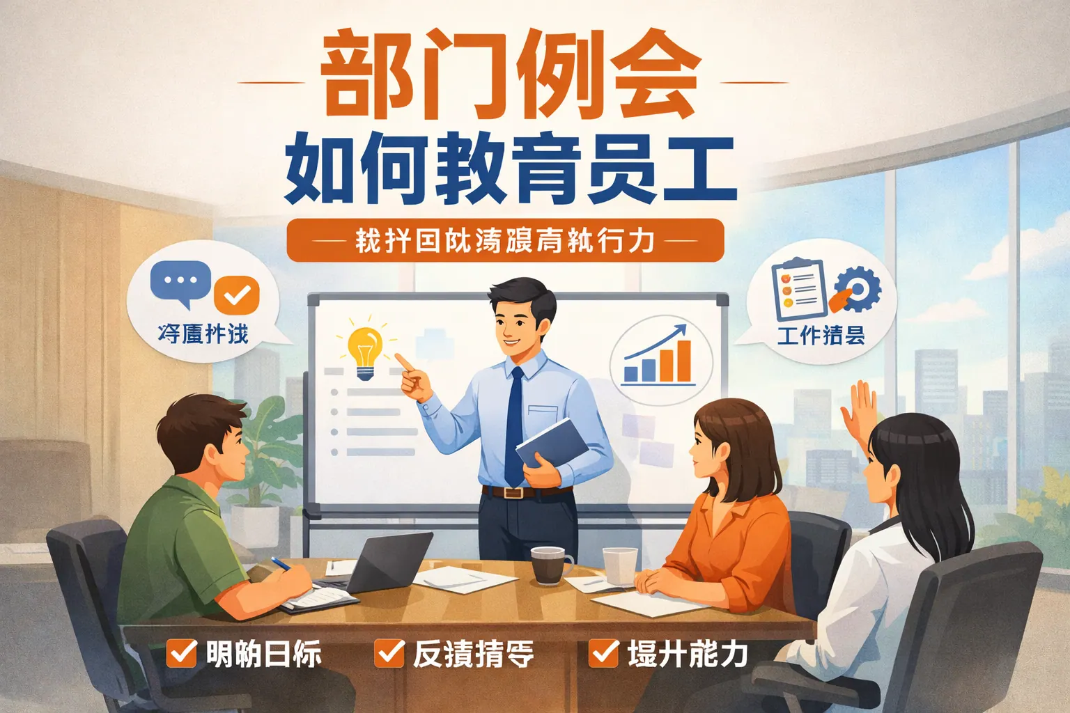 部门例会如何教育员工