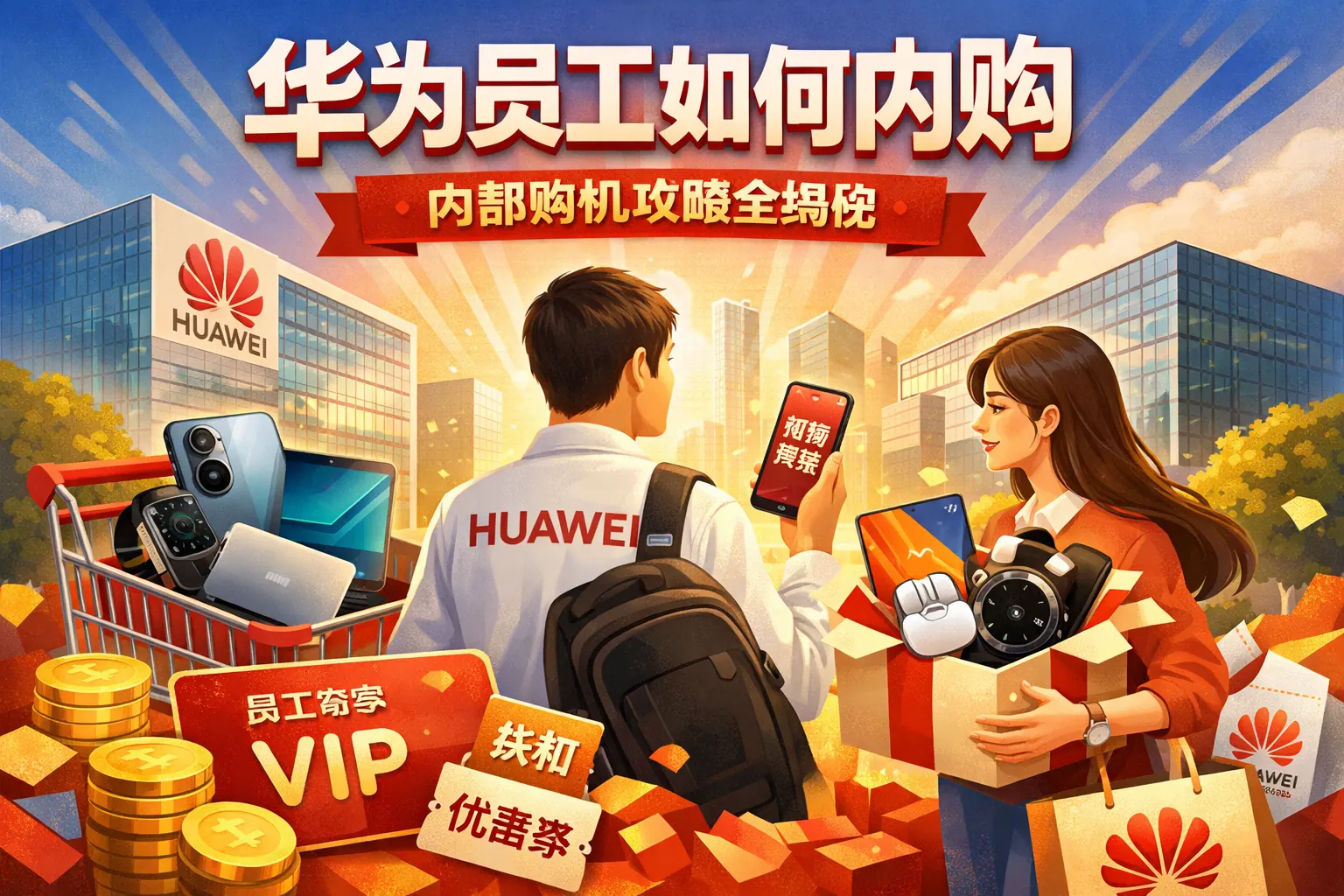 华为员工如何内购