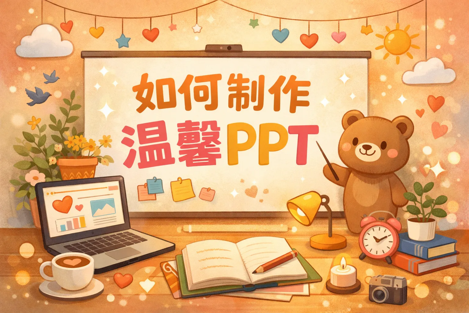 如何制作温馨ppt
