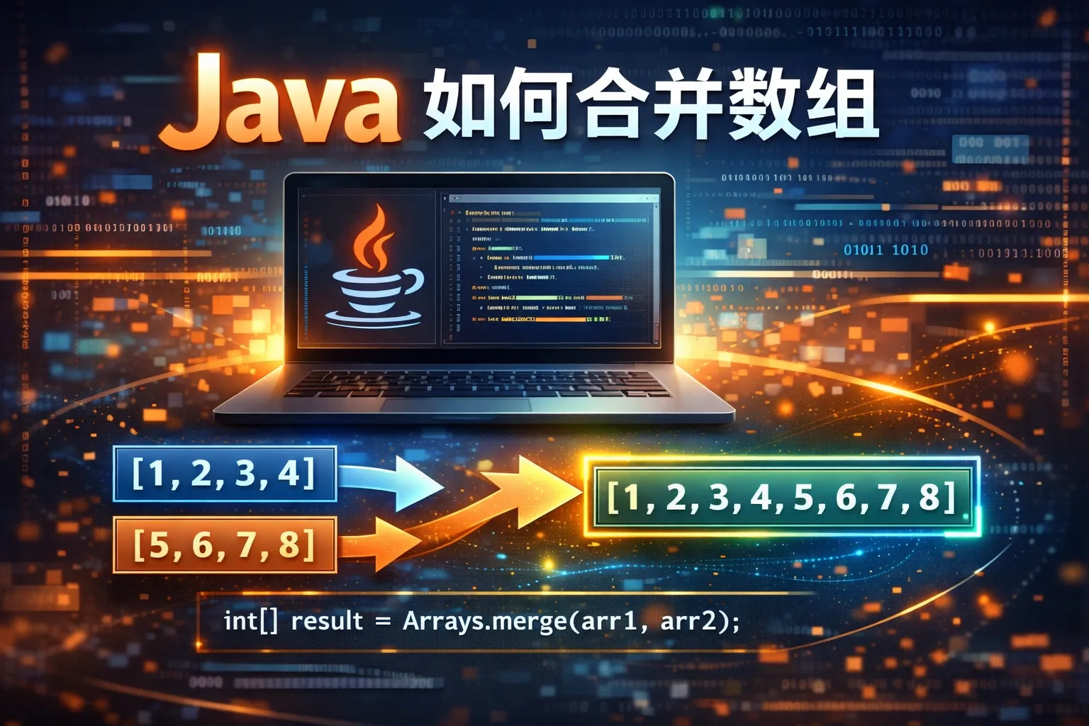 java如何合并数组