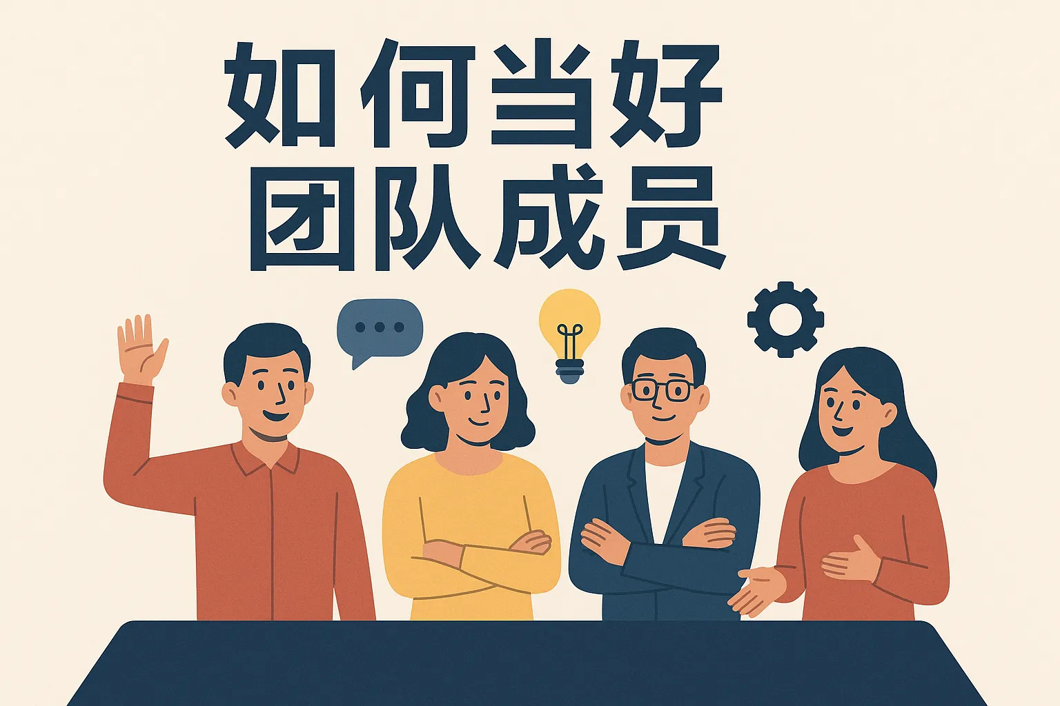 如何当好团队成员
