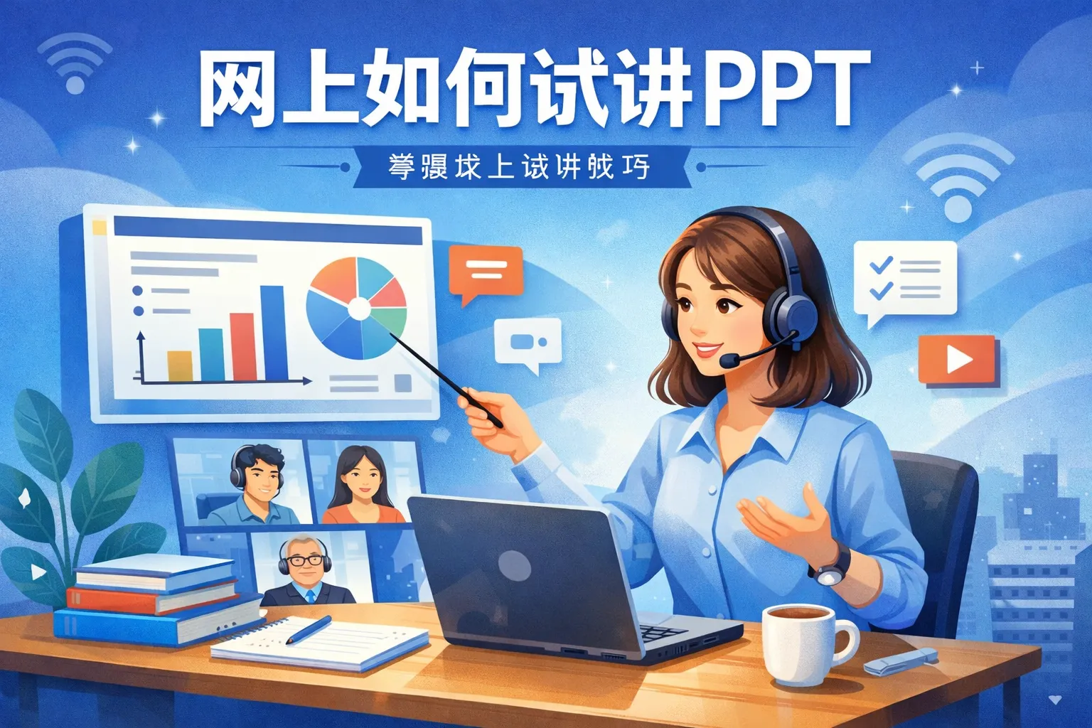 网上如何试讲ppt