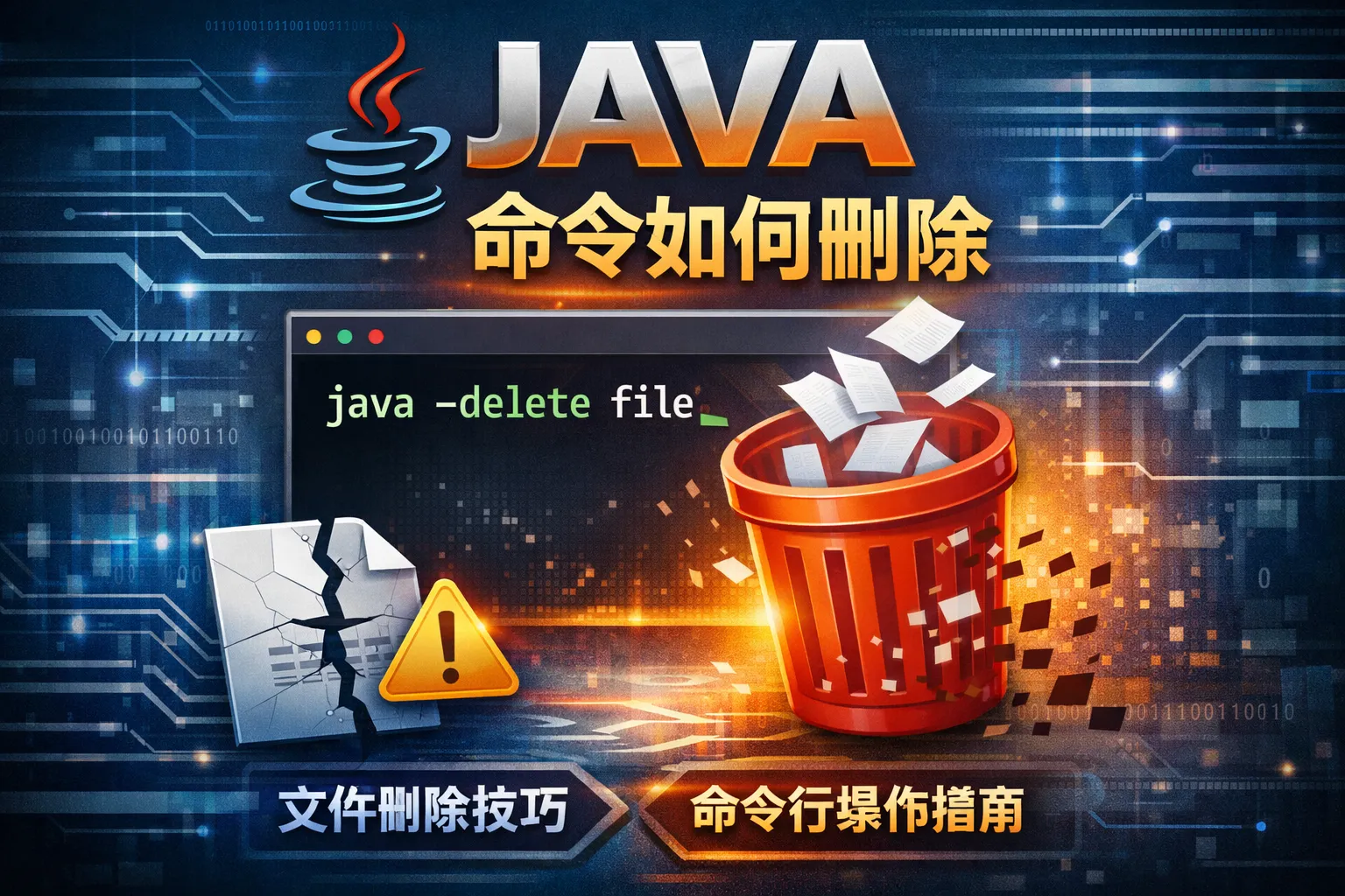 java命令如何删除