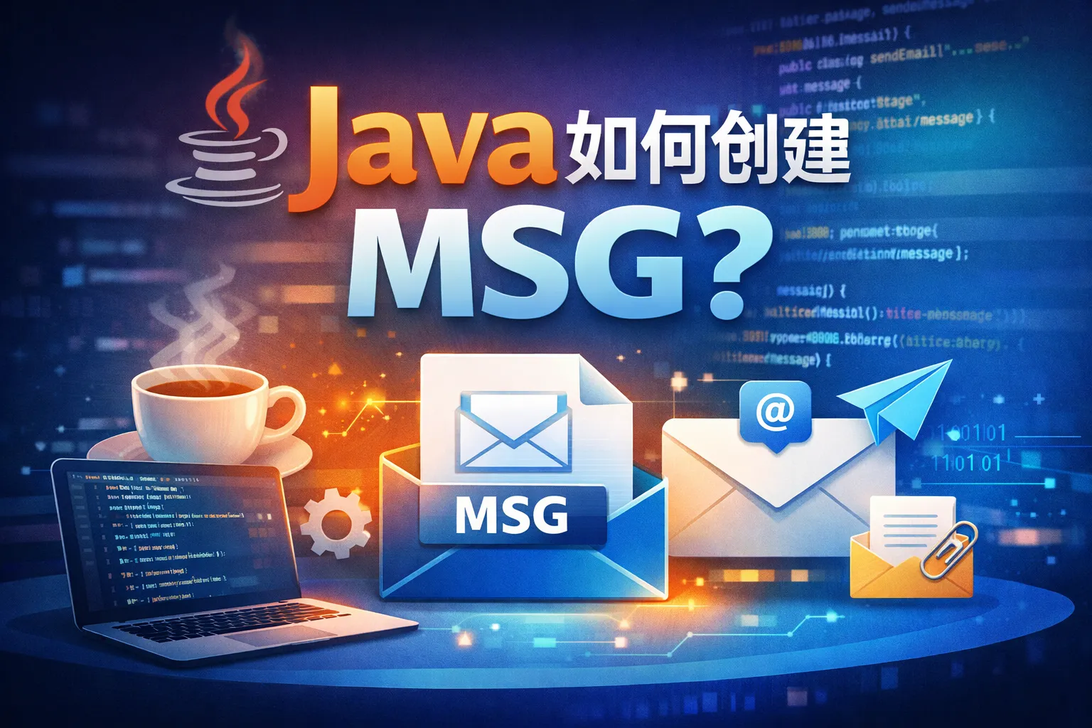 java如何创建msg